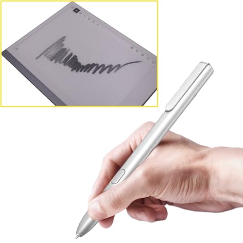 Image of Stylus Pen Compatible with Remarkable 2 /1 Tablet Notebook Pen, EMR Device Compatible, No Charging Needed, No Setup, No Built in Eraser, Silver