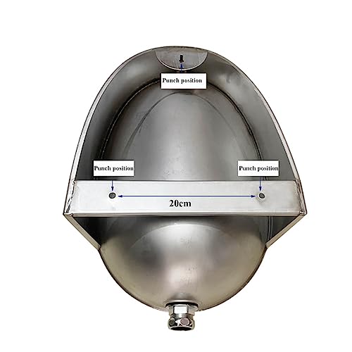 Bagni Moderni WC in Acciaio INOX 304, scarico automatico a parete, WC per adulti, WC esterno miniatura 7