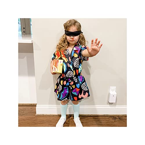 Zivanto Girls Halloween Cosplay Jumpsuit Size 8 Costume Dresses Kids Party Romper Dress Up Role Play Outfits Fashion Birthday Christmas Gift 140 7 8 Years #TOP2