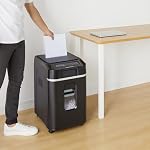 Amazon Basics 200-Sheet Auto Feed Micro-Cut Paper Shredder with Pullout Basket(Previously AmazonCommercial Brand)