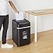 Amazon Basics 200-Sheet Auto Feed Cross-Cut Paper Shredder, High Security P-4, Anti-Jam, 8.5 Gallon Pullout Bin, Black