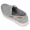 Cushion Walk Mens Faux Leather Slip on Classic Boat Deck Casual Loafers Shoes Size 7-11 (UK 7/EU 41, Grey) #3