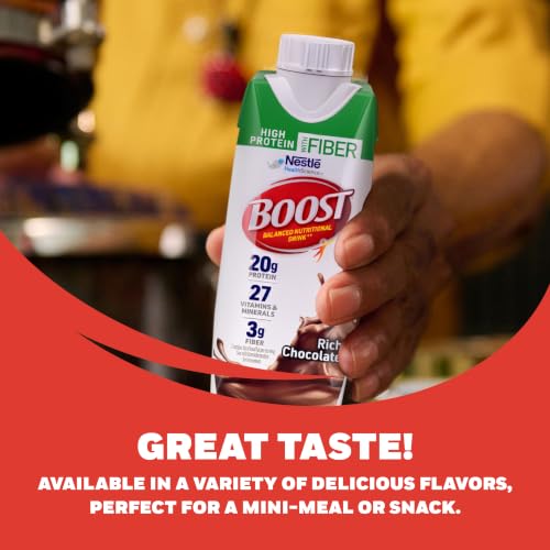 BOOST High Protein with Fiber Nutritional Drink