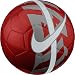 NIKE React Soccer Ball Crimson/Dark Grey/White Size 5