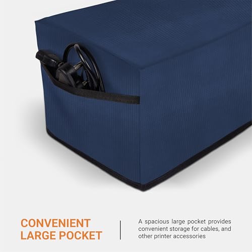Image of Cranique Fabric Dust Proof Printer Cover for HP Smart Tank All-in-One 580 / 581 / 585 (Blue)