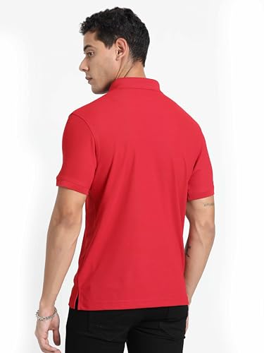 Image of STELLERS Men's Premium Polo T-Shirt Wrinkle Free Quick Dry Soft and Feather Touch Feel Regular Fit