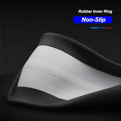 D-Shaped Steering Wheel Cover for Kia K5 Seltos Soul Forte Accessories by szyuchen - Used condition - Image 8