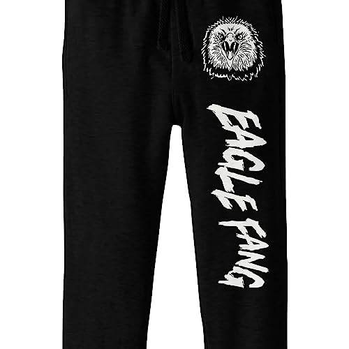 Cobra Kai Eagle Fang Logo Youth Black Jogger Pants2