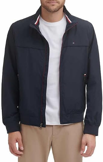Tommy Hilfiger Mens Golf Bomber Jacket