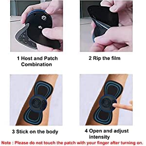 SELLCORP Foot/Body Massager,Portable Wireless Rechargeable Foot and Body Pain Relief EMS Massage Machine with 8 Modes/14 Levels Therapy Mate for Legs,Foot,Neck,Arms for Men and Women SELLCORP Foot/Body Massager,Portable Wireless Rechargeable Foot and Body Pain Relief EMS Massage Machine with 8 Modes/14 Levels Therapy Mate for Legs,Foot,Neck,Arms for Men and Women
