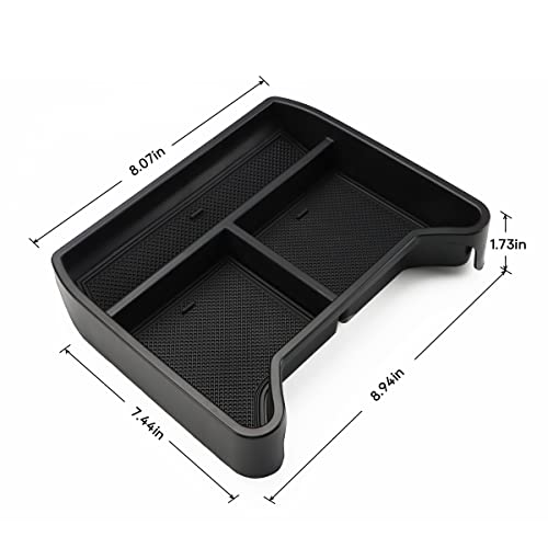 MARCHFA Mittelkonsole Armlehne kompatibel Für ID.4 ID4 2021 2022 2023 2024 Organizer Aufbewahrungsbox Tray Storage Armlehnen Zubehör