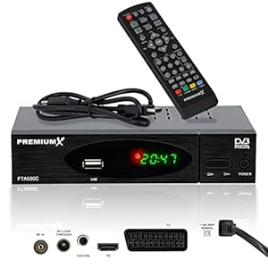 PremiumX FTA530C Kabelreceiver FullHD