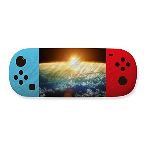 Étui de rangement à lunettes à emporter en voyage avec le motif Golden Shines