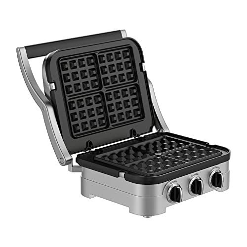 Waffle Plates Only For Cuisinart Griddler Gr-4N, Gr-5B, Gr-6 And Grid-8N Series, Nonstick Coating Baking Waffle Plates By Gvode #TOP3