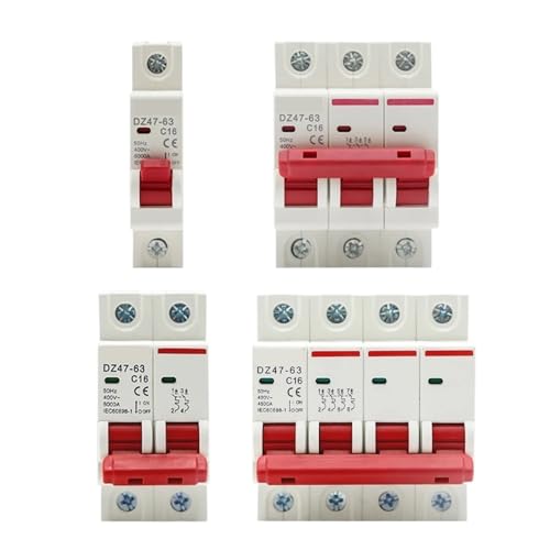 Disjoncteur MCB DZ47 6A type C coupure 6KA protection circuit