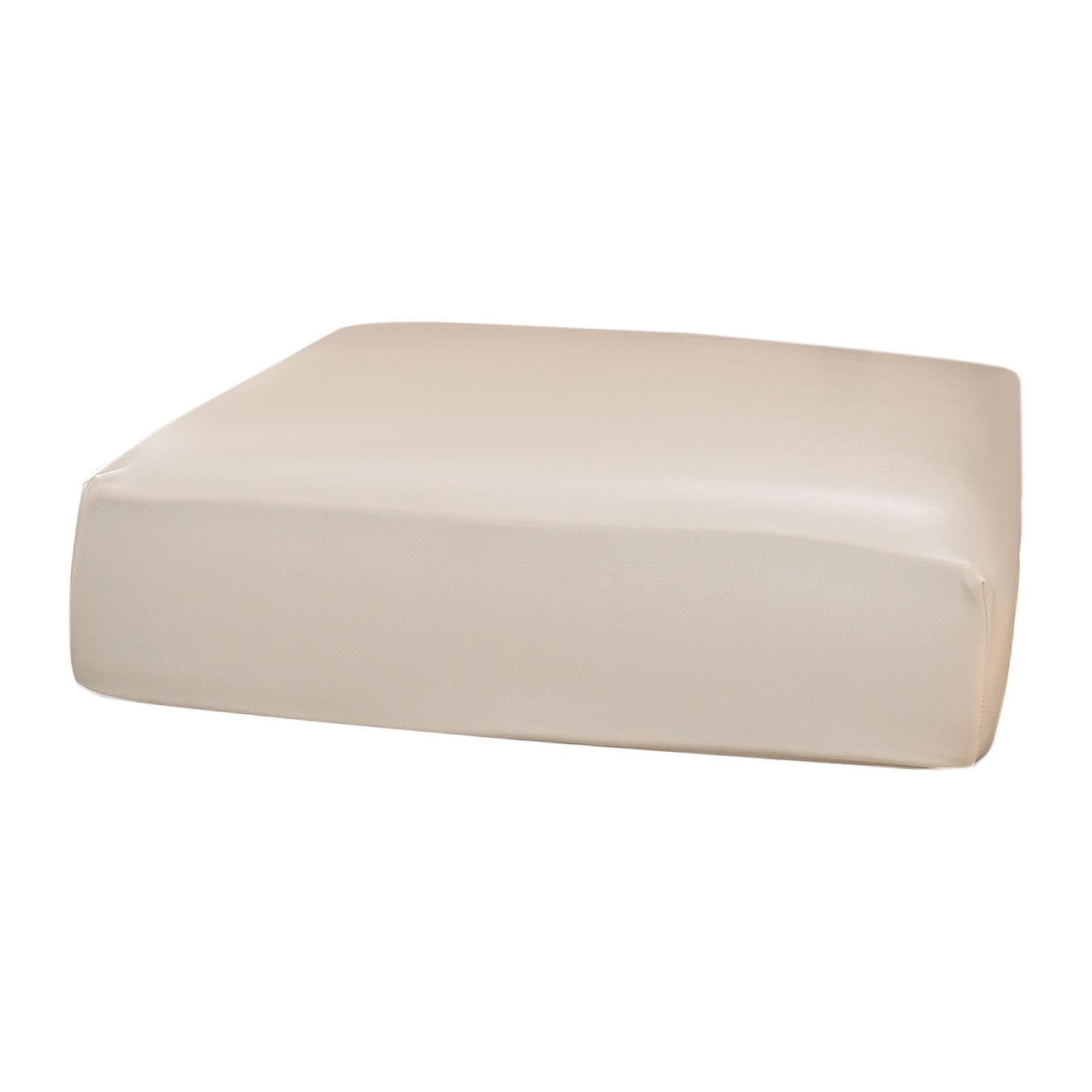 Mophrati White Elastic Band Surrounding Sofa Cushion Covers Against Stains Dirt And Abrasion Homes Restaurants And Cafes Cushion Sofa Slipcovers Cushions Cover,