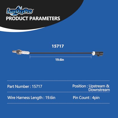 Sensor de oxígeno LuxOxyPro para Ford y más, 2 piezas miniatura 5