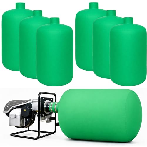 6 Pcs Removal Vacuum Bag Compatible with Insulation Hoses Green