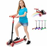 3 Wheel Kick Scooter for Kids Ages 6-12,...