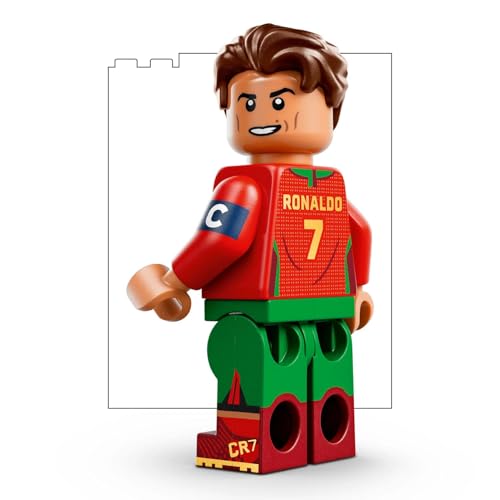 Image of LEGO Editions Cristiano Ronaldo - Soccer Highlights - Soccer Decor Building Set for Kids - 43012