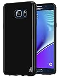 NOTE 5 Case, DGtle Anti-Scratches TPU Gel Premium Slim Flexible Soft Bumper Rubber Protective Case Cover for Samsung Galaxy NOTE 5 (Black)
