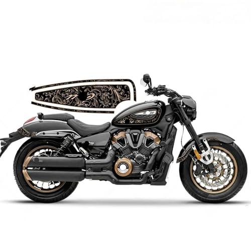 Autocollant réservoir moto CU625 style vintage pour vos roadtrips - 7