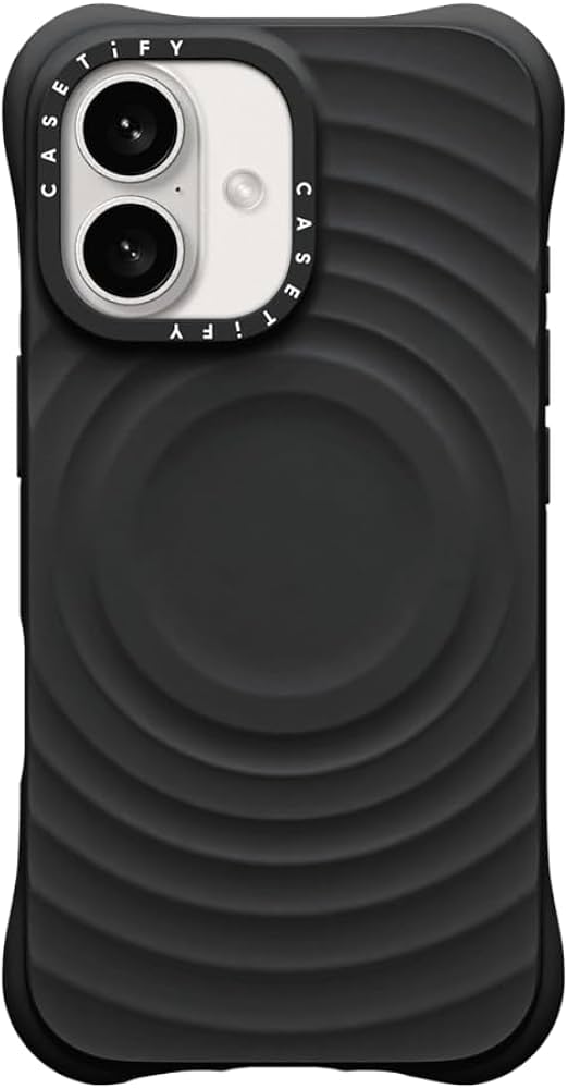 Amazon.co.jp: CASETiFY ウェーブ シリコン iPhone 16 ケース [波型