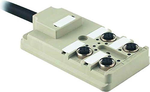 Weidmüller 9456230000 câble de signal sai-4-f 4P PUR de 20 m à connecteurs Or M12