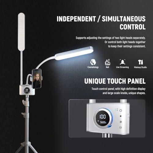 Luz Esteticista NEWER BH40B Regulable para Teléfono Mac PC 5