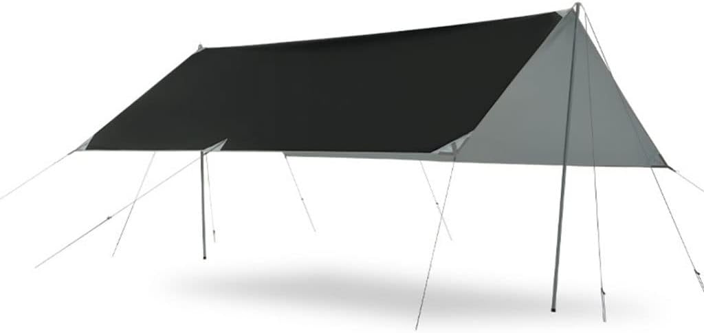 Tent Tarp Camping Tarp Waterproof Tent Tarpaulin Awning Canopy Waterproof Outdoor Shelter Tent Tarp (Size : 400 * 292cm)