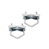 HD-LINE 2X Doppelschelle Sat Mast Schelle Zahnschelle verzinkt