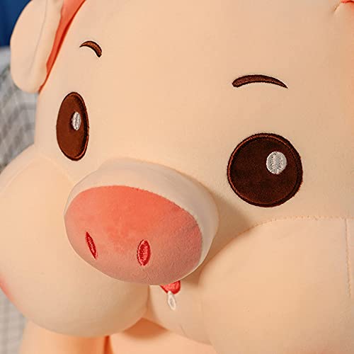 Image of Storescent Soft Fat Pig Plush Toy - Stuffed Animal Pig Plushie | Hugging Gift for Kids & Cute Plush Companion - 50cm