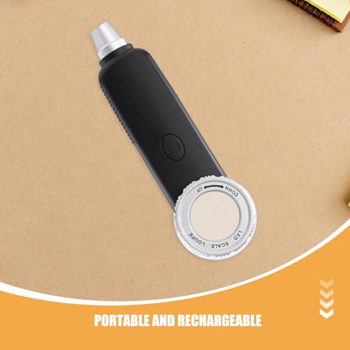 Loupe bijoux rechargeable avec éclairage LED pour l'inspection précise d'antiquités - 4