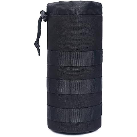 TRIWONDER Bolsa de Botella de Agua Táctica Molle Plegable Cover