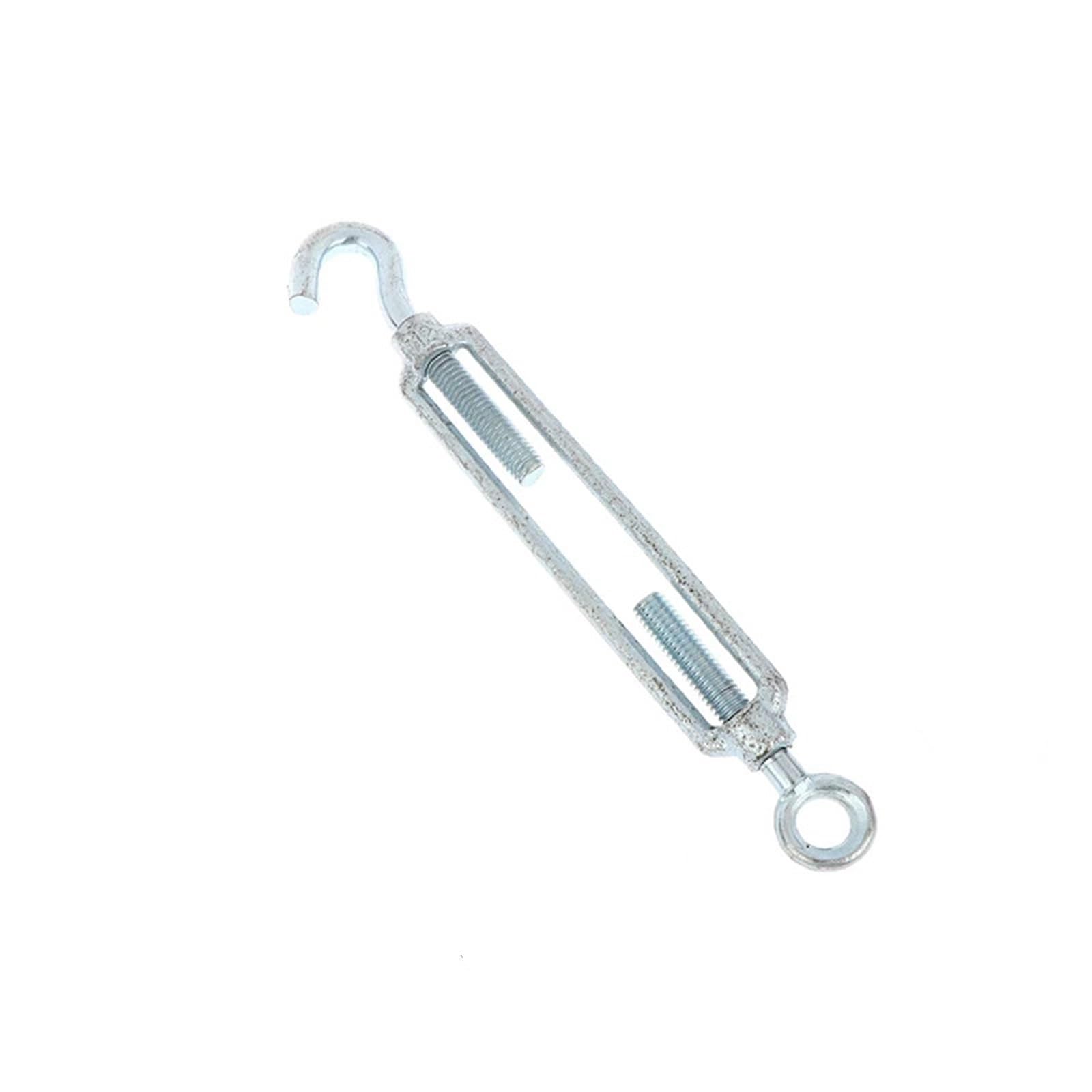 Crochets de gréement chaîne réglables en acier inoxydable, tendeur à œil, dispositif Tension câble métallique, 8 pièces Pour Accessoires Chaîne(M10)