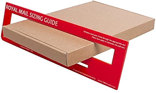 C5/A5 225mm x 160mm x 20mm Royal Mail Brown Large Letter Cardboard Postal Mailing PiP Boxes (Pack of 25)