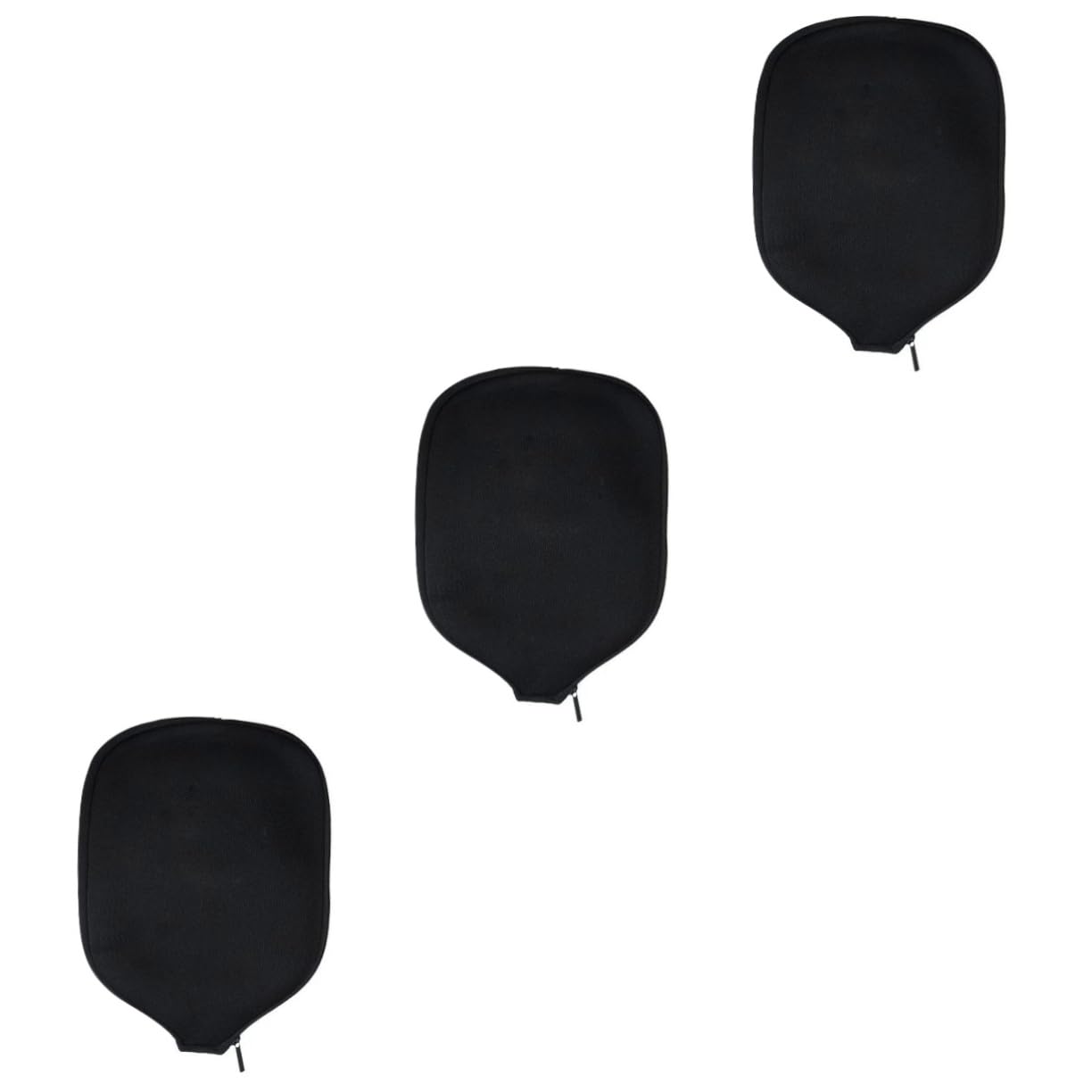 UPKOCH Schlägerschutz Abdeckung Ball schützend Fall Gericht Tischtennisschlägergehäuse Tischtennisschlägerhüllen Wiederverwendbare Schutzhülle für Schläger Neopren-Material Schwarz