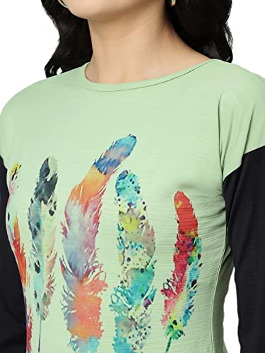 Image of DHRUVI TRENDZ Animal Print Regular Fit Jeans Korean Western Tops for Women Stylish