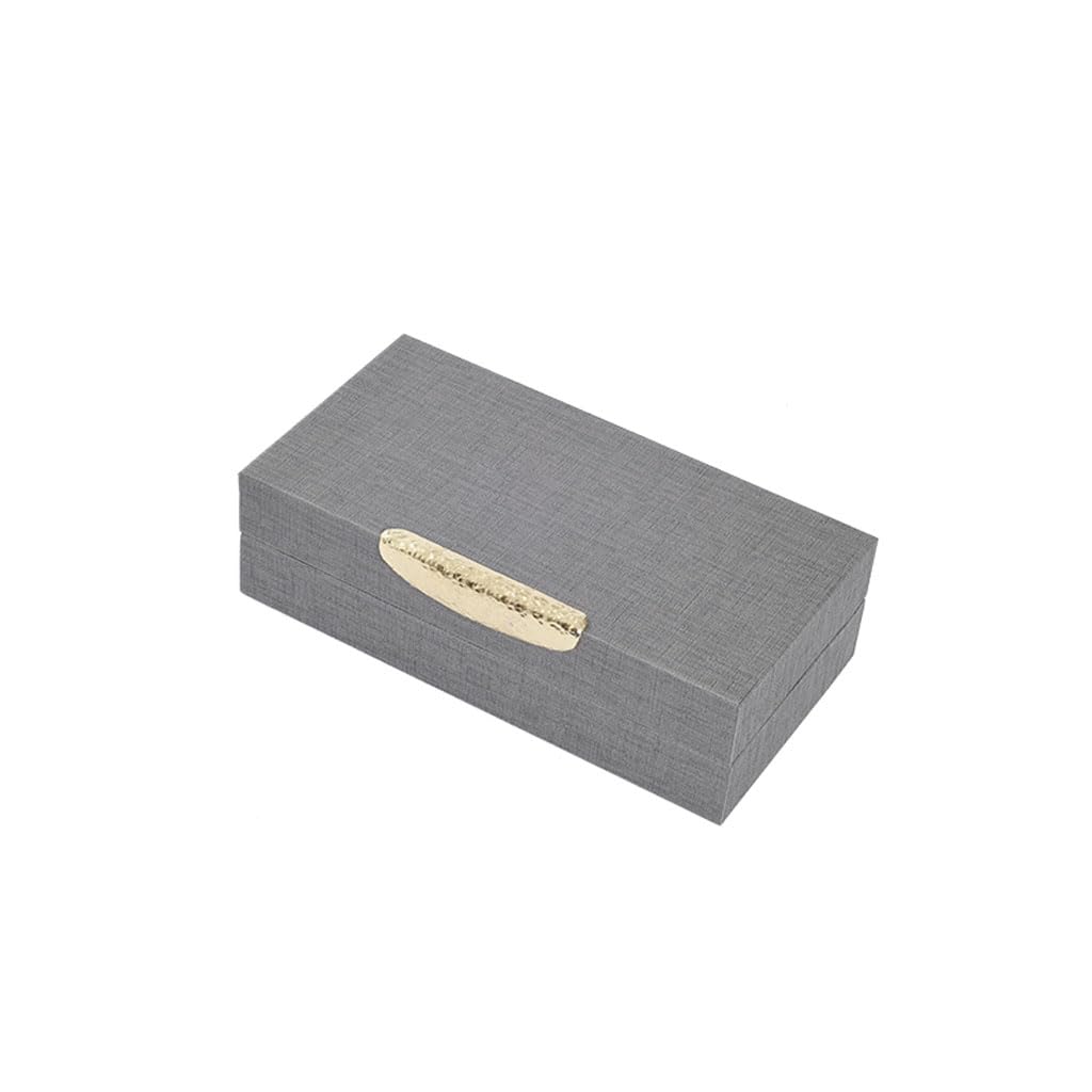 CVHfhjTG jewellery box, Simple Modern Jewelry Holder Case, Boxes for Earring Bangle Bracelet Necklace and Rings Storage Women Girls(25m*13cm7.5CM)