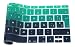 Silicona Skin Española Cubierta del teclado para MacBook Pro 13 pulgadas A1708...