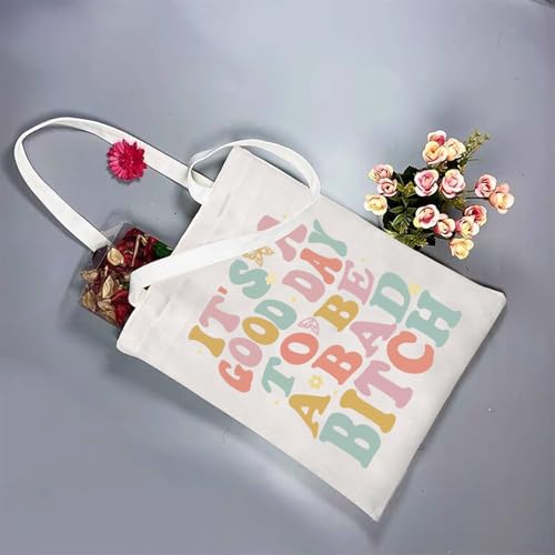 Bolsa Tote con Frase Divertida para Comprar miniatura 6