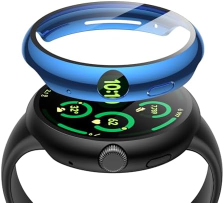 Misxi 2-Pack Hard PC Screen Protector Case Compatible with Google...