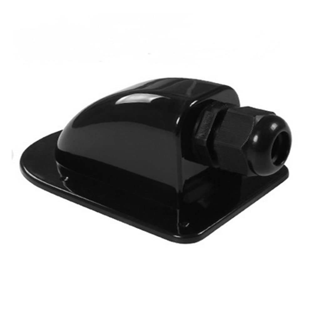 Car Junction Box Roof Wire Entry Solar Cable Motorhome Entry Gland Box RV Camper Accessory Anti-Ultraviolet(Nero,1)