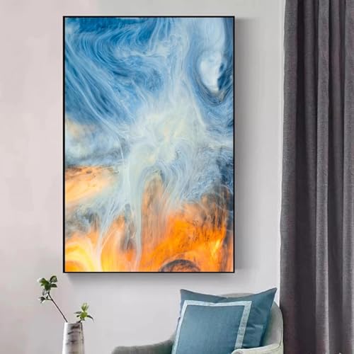 Toile sans cadre 50x70cm peinture murale salon affiche art moderne