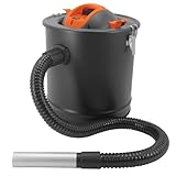 Gr8 Home Compact 18 Litre Ash Vac Workshop Dust Vacuum Extractor Cleaner Bbq Chimney Fireplace Stove Wood Burner Hose Bagless Dirt Collector