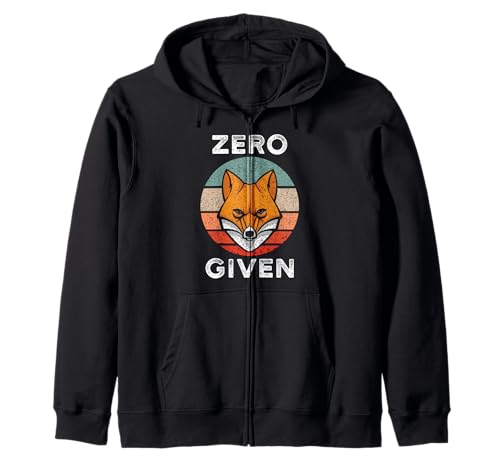 Zero Fox Given - Zero Fox Given Zip Hoodie