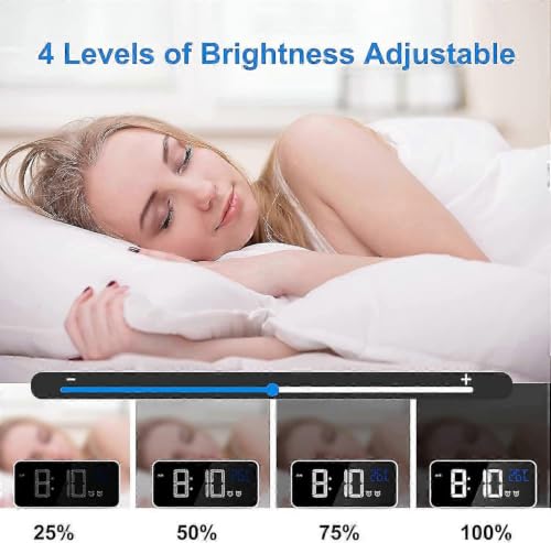 Réveil numérique LED ILWHE pour ne plus manquer vos rendez-vous