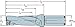 Sandvik Coromant 880-D1200C5-04 Corodrill 880 Indexable Insert Drill, 880.Cx-04 (01) Tool Style Code, C5-04 Shank, C5 Shank Diameter