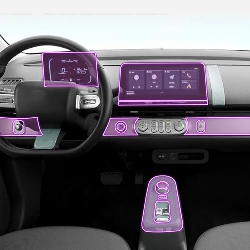 Protection d'écran LCD Changan Lumin accessoire intérieur TPU