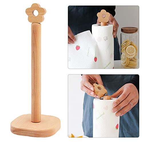 Suporte de toalha de papel de - Cremalheira de cabide de papel de flor oca de cozinha | Suporte de t